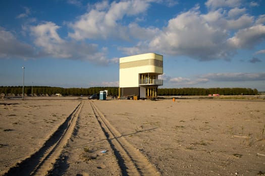 A construction site in Almere, the Netherlands