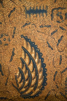 Detail of a batik design from Indonesia