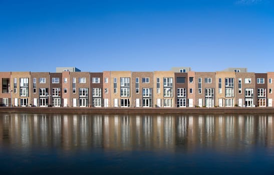 New houses in Leidsche Rijn, Utrecht, the Netherlands