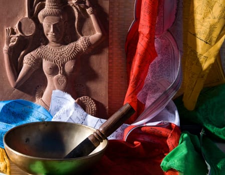 Tibetan singing bowl for sound healing