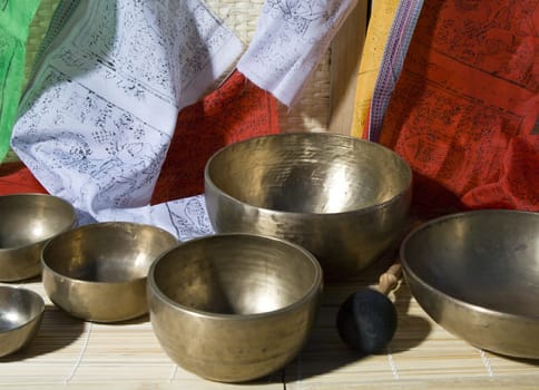 Tibetan singing bowl for sound healing