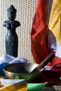 Tibetan singing bowl for sound healing