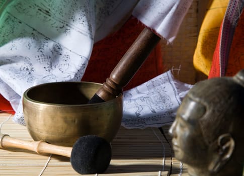 Tibetan singing bowl for sound healing