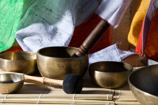 Tibetan singing bowl for sound healing