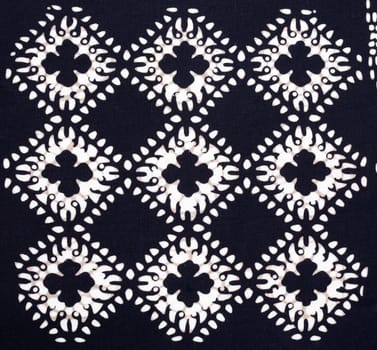 Detail of a batik design from Indonesia