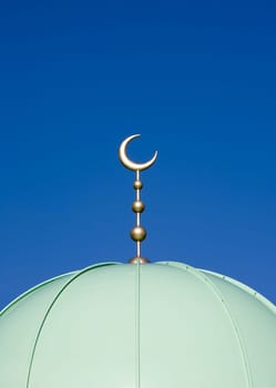 Detail of a Moroccon mosque in Barneveld, the Netherlands