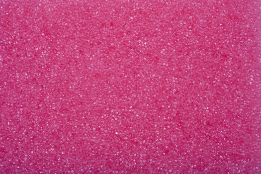 Close up image of a colored sponge