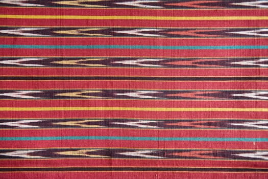 Detail of an Indonesian ulos design