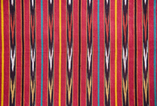 Detail of an Indonesian ulos design