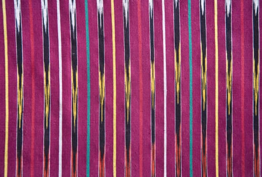 Detail of an Indonesian ulos design