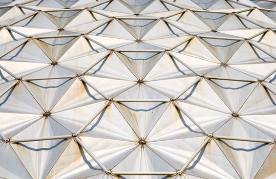 Modern architecture background of dome building in Holland