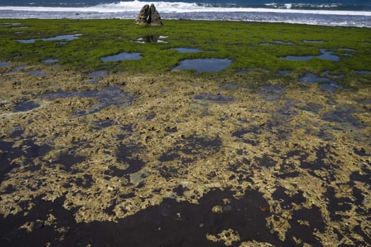Coastline landscape in Bali, Indonesia
