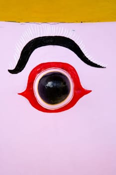 Eyes on the bow of a Balinese fishing ship to help with the navigation