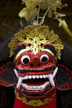 Balinese offering at a cremation ceremony