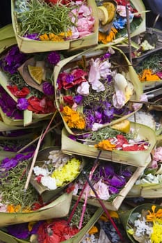 Canang, a Balinese offering to the Gods