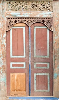 Traditional Balinese door