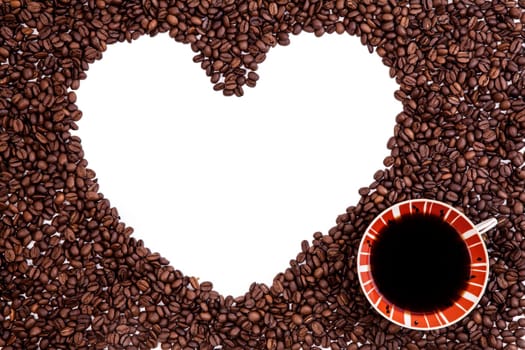 Coffee heart