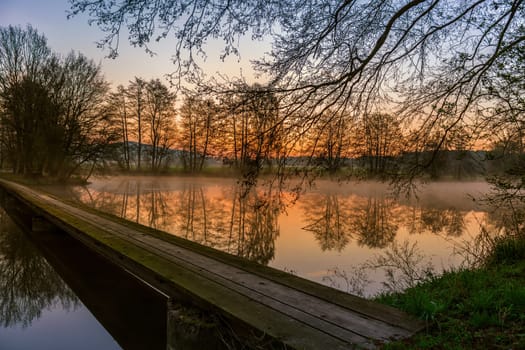 Bridge on the lake