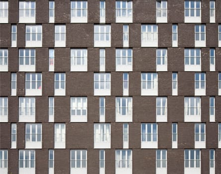 Modern apartments in Amsterdam, Holland