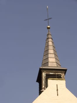 Church tower in the Netherlands