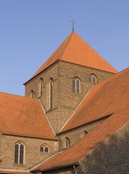 Church roof, Achterveld, Holland