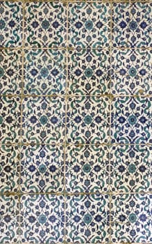 Turkish mosaic at the Topkapi Palace, Istanbul