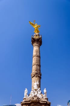 Angel of Independence monument in Mexico City