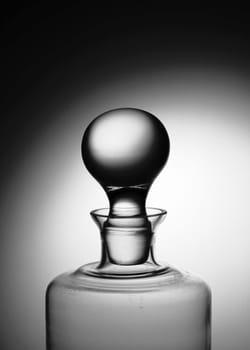 Still life of decanter