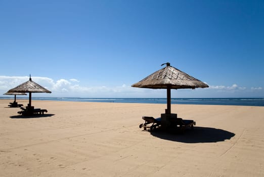 Beach chairs, Bali