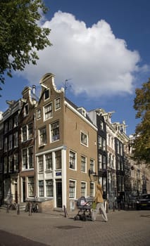 Amsterdam canal houses