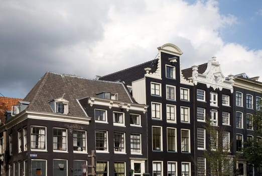 Amsterdam canal houses
