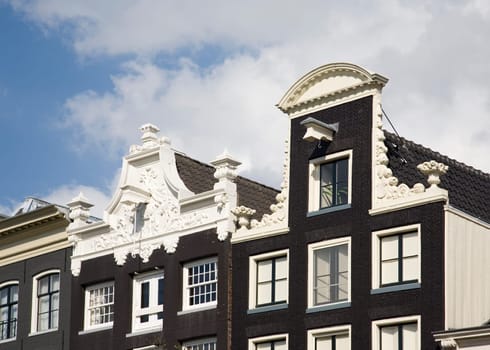 Amsterdam canal houses