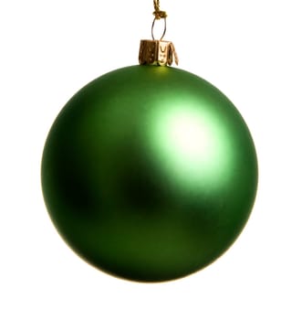 Christmas ball on a white background