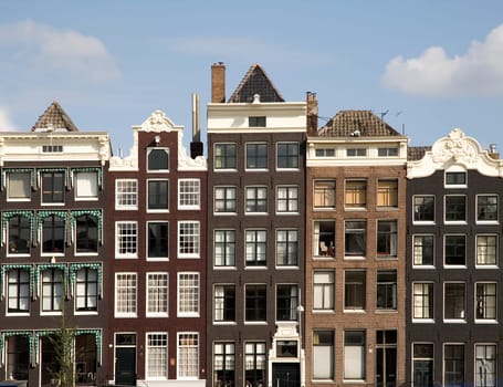 Amsterdam canal houses