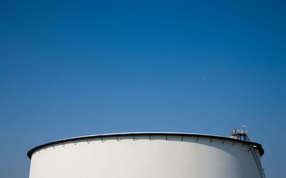 Oil storage in the Port of Rotterdam, Holland