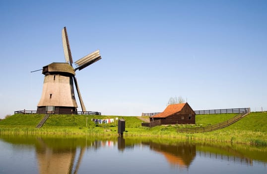 Historic Dutch windmill