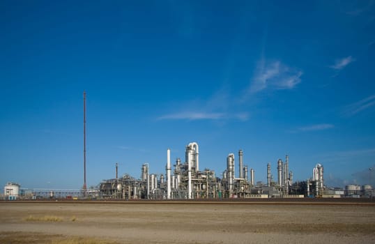 Refinery in Europoort,Rotterdam,Holland