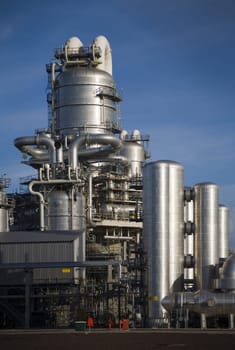 Refinery in Europoort,Rotterdam,Holland