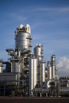 Refinery in Europoort,Rotterdam,Holland