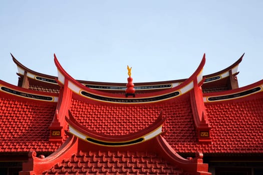 Chinese temple roof