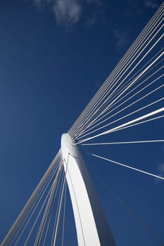 "Prins Claus"" bridge, Utrecht, Holland"