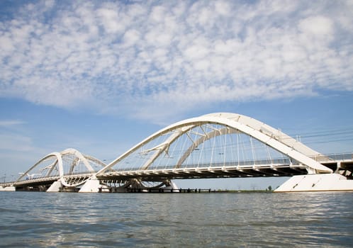 The Enneus Heermabridge in Amsterdam, Holland
