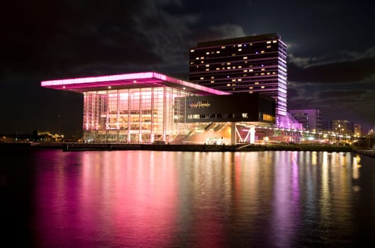 Muziekgebouw aan het IJ, Amsterdam, Holland
