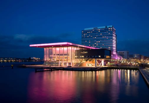 Muziekgebouw aan het IJ, Amsterdam, Holland