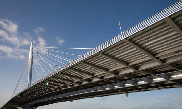 "Prins Claus"" bridge, Utrecht, Holland"