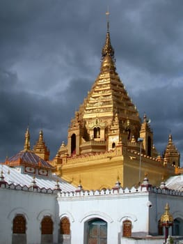 A Burmese temple near Inle Lake