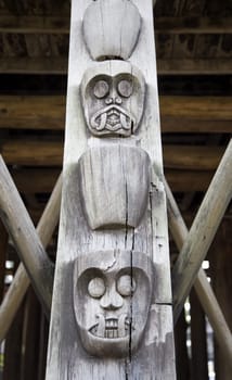 Traditional Indonesian stairs