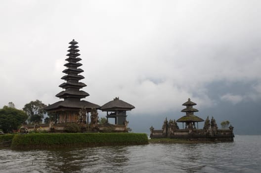 Hindu - Buddhist temple,Pura Ulun Danu Bratan, Bali, Indonesia