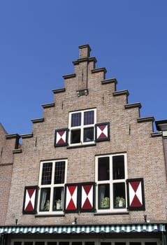 Dutch historic facade