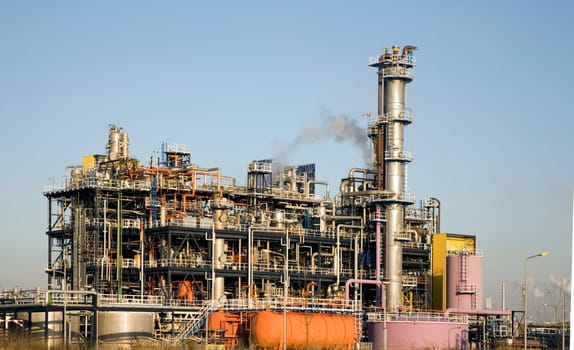 Refinery in the Port of Rotterdam